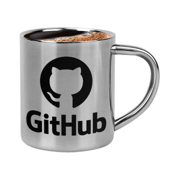 GitHub, Κουπάκι μεταλλικό διπλού τοιχώματος για espresso (220ml)