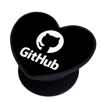 GitHub, Phone Holders Stand  καρδιά Μαύρο Βάση Στήριξης Κινητού στο Χέρι
