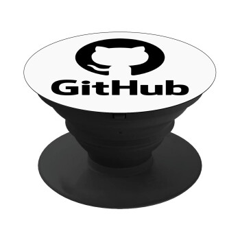 GitHub, Phone Holders Stand  Black Hand-held Mobile Phone Holder