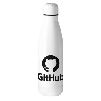 GitHub, Μεταλλικό παγούρι θερμός (Stainless steel), 500ml