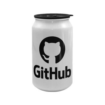 GitHub, Κούπα ταξιδιού μεταλλική με καπάκι (tin-can) 500ml