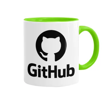 GitHub, Κούπα χρωματιστή βεραμάν, κεραμική, 330ml