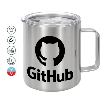 GitHub, Mug Stainless steel double wall 300ml