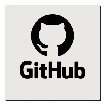 GitHub, Τετράγωνο μαγνητάκι ξύλινο 6x6cm
