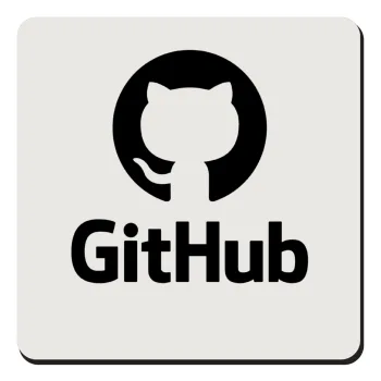 GitHub, Τετράγωνο μαγνητάκι ξύλινο 9x9cm
