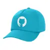 Children's Baseball Cap, 100% Cotton Twill, Blue (COTTON, CHILDREN, UNISEX, ONE SIZE)