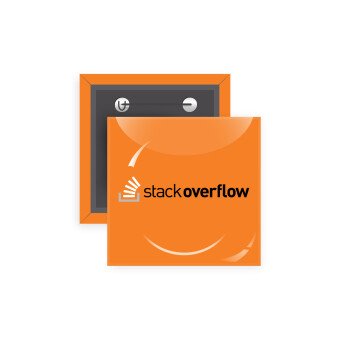 StackOverflow, Κονκάρδα παραμάνα τετράγωνη 5x5cm