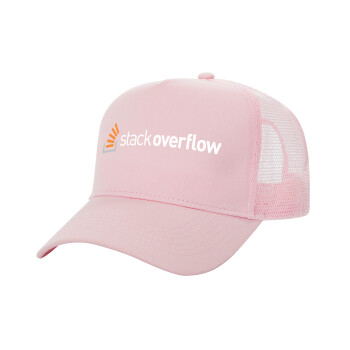 StackOverflow, Καπέλο Structured Trucker, ΡΟΖ