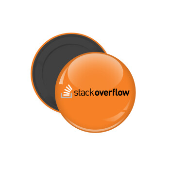 StackOverflow, Μαγνητάκι ψυγείου στρογγυλό διάστασης 5cm