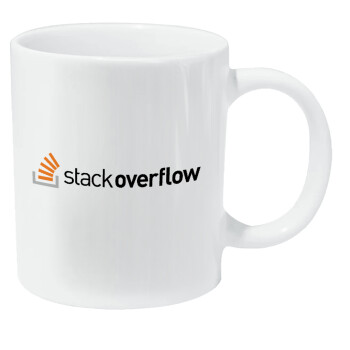 StackOverflow, Κούπα Giga, κεραμική, 590ml