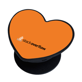 StackOverflow, Phone Holders Stand  καρδιά Μαύρο Βάση Στήριξης Κινητού στο Χέρι