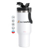 Mega Stainless steel Tumbler with lid, double wall 1,2L
