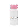 Pink stainless steel thermal flask, 320ml