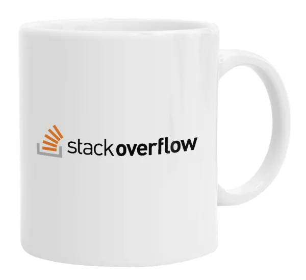 StackOverflow — Κούπα, κεραμική, 330ml
