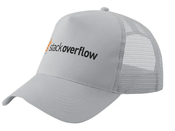 StackOverflow — Καπέλο Ενηλίκων Structured Trucker, με Δίχτυ, ΓΚΡΙ (100% ΒΑΜΒΑΚΕΡΟ, ΕΝΗΛΙΚΩΝ, UNISEX, ONE SIZE)