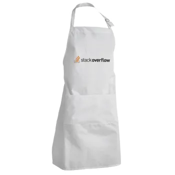 StackOverflow, Adult Chef Apron (with sliders and 2 pockets)