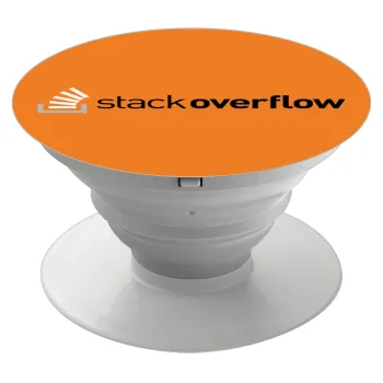 StackOverflow, Phone Holders Stand  Λευκό Βάση Στήριξης Κινητού στο Χέρι