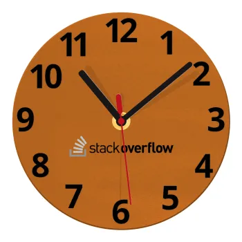 StackOverflow, Ρολόι τοίχου γυάλινο (20cm)