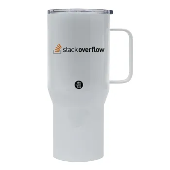 StackOverflow, Tumbler με καπάκι, διπλού τοιχώματος (θερμό) 750L