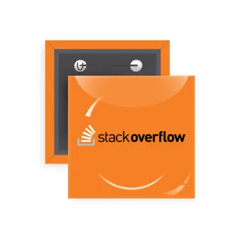 StackOverflow, Κονκάρδα παραμάνα τετράγωνη 5x5cm