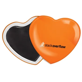 StackOverflow, Μαγνητάκι καρδιά (57x52mm)