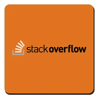 StackOverflow, Τετράγωνο μαγνητάκι ξύλινο 9x9cm