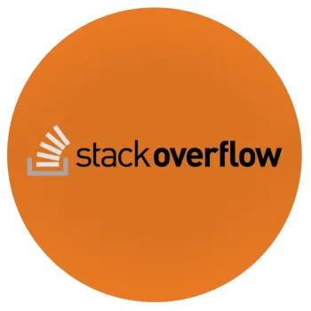 StackOverflow, Mousepad Round 20cm
