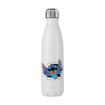 Stitch hello!!!, Stainless steel, double-walled, 750ml