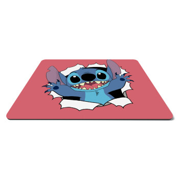 Stitch hello!!!, Mousepad rect 27x19cm