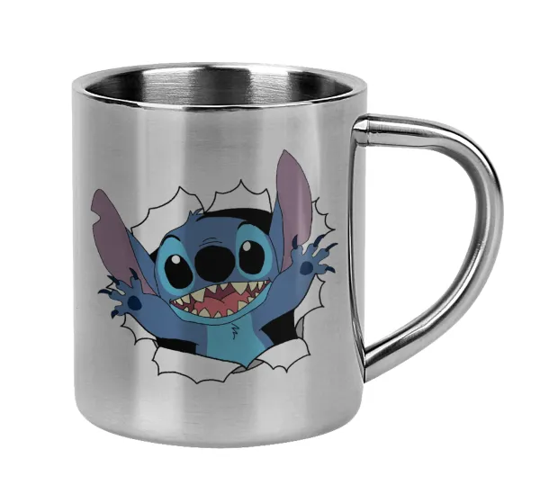 Stitch hello!!! — Mug Stainless steel double wall 300ml