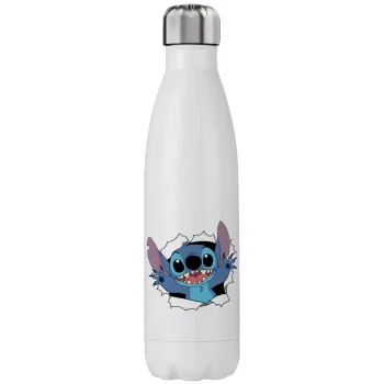 Stitch hello!!!, Stainless steel, double-walled, 750ml