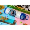 Easter candle, Childrens hot water bottle, stainless steel, with safety straw, BLUE (500ml)
