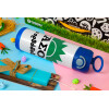 Easter candle, Childrens hot water bottle, stainless steel, with safety straw, BLUE (500ml)