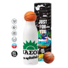 Bascetball Metal mug thermos, double wall, 550ml