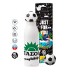 Soccer Metal mug thermos, double wall, 550ml