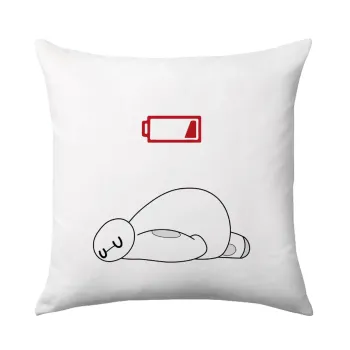 Baymax battery low, Sofa cushion 40x40cm includes filling