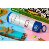 Easter candle, Childrens hot water bottle, stainless steel, with safety straw, BLUE (500ml)