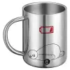 BIG Mug Stainless steel double wall (450ml)