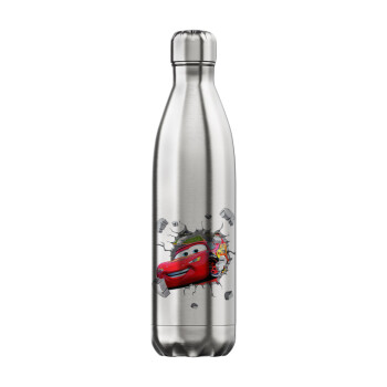 Brick McQueen, Μεταλλικό παγούρι θερμός Inox (Stainless steel), διπλού τοιχώματος, 750ml