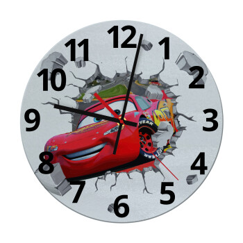 Brick McQueen, Ρολόι τοίχου γυάλινο (30cm)