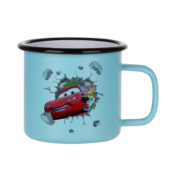 Brick McQueen, Κούπα Μεταλλική εμαγιέ ΜΑΤ σιέλ 360ml