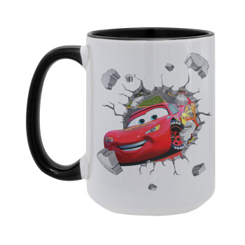 Brick McQueen, Κούπα Mega 15oz, κεραμική Μαύρη, 450ml