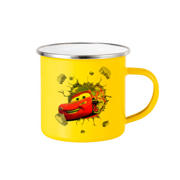 Brick McQueen, Yellow Enamel Metallic Cup 360ml