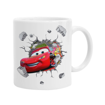 Brick McQueen, Ceramic coffee mug, 330ml (1pcs)
