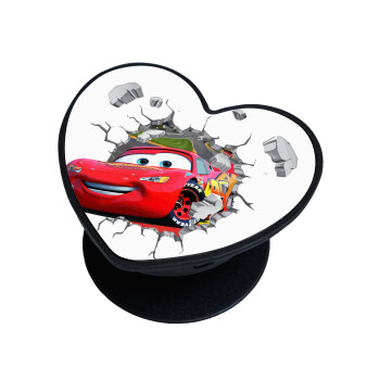 Brick McQueen, Phone Holders Stand  καρδιά Μαύρο Βάση Στήριξης Κινητού στο Χέρι