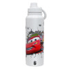 1L Stainless Steel Thermal Bottle with Phone Holder & Double Wall Insulation