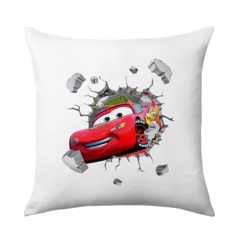 Brick McQueen, Μαξιλάρι καναπέ 40x40cm περιέχεται το  γέμισμα