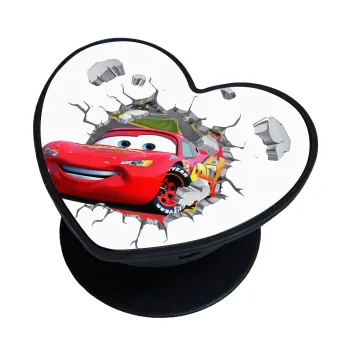 Brick McQueen, Phone Holders Stand  καρδιά Μαύρο Βάση Στήριξης Κινητού στο Χέρι