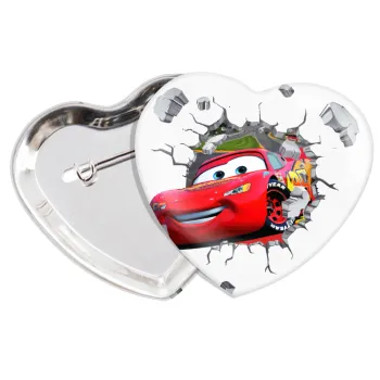 Brick McQueen, Κονκάρδα παραμάνα καρδιά (57x52mm)