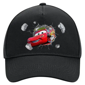 Brick McQueen, Καπέλο Ενηλίκων Ultimate ΜΑΥΡΟ, (100% ΒΑΜΒΑΚΕΡΟ DRILL, ΕΝΗΛΙΚΩΝ, UNISEX, ONE SIZE)